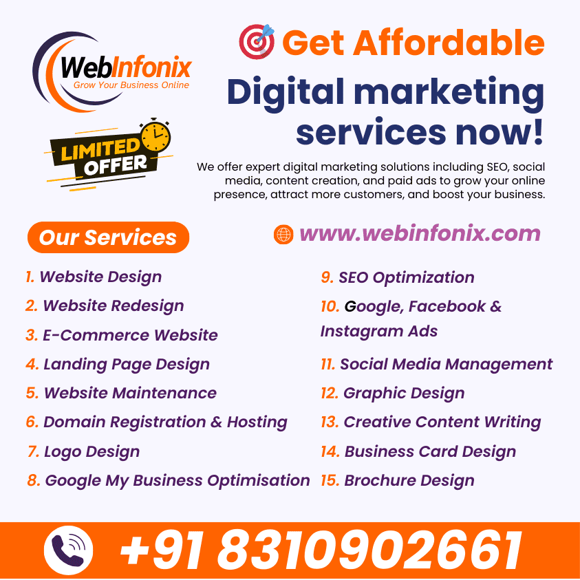 Webinfonix Bangalore best digital marketing company in bangalore