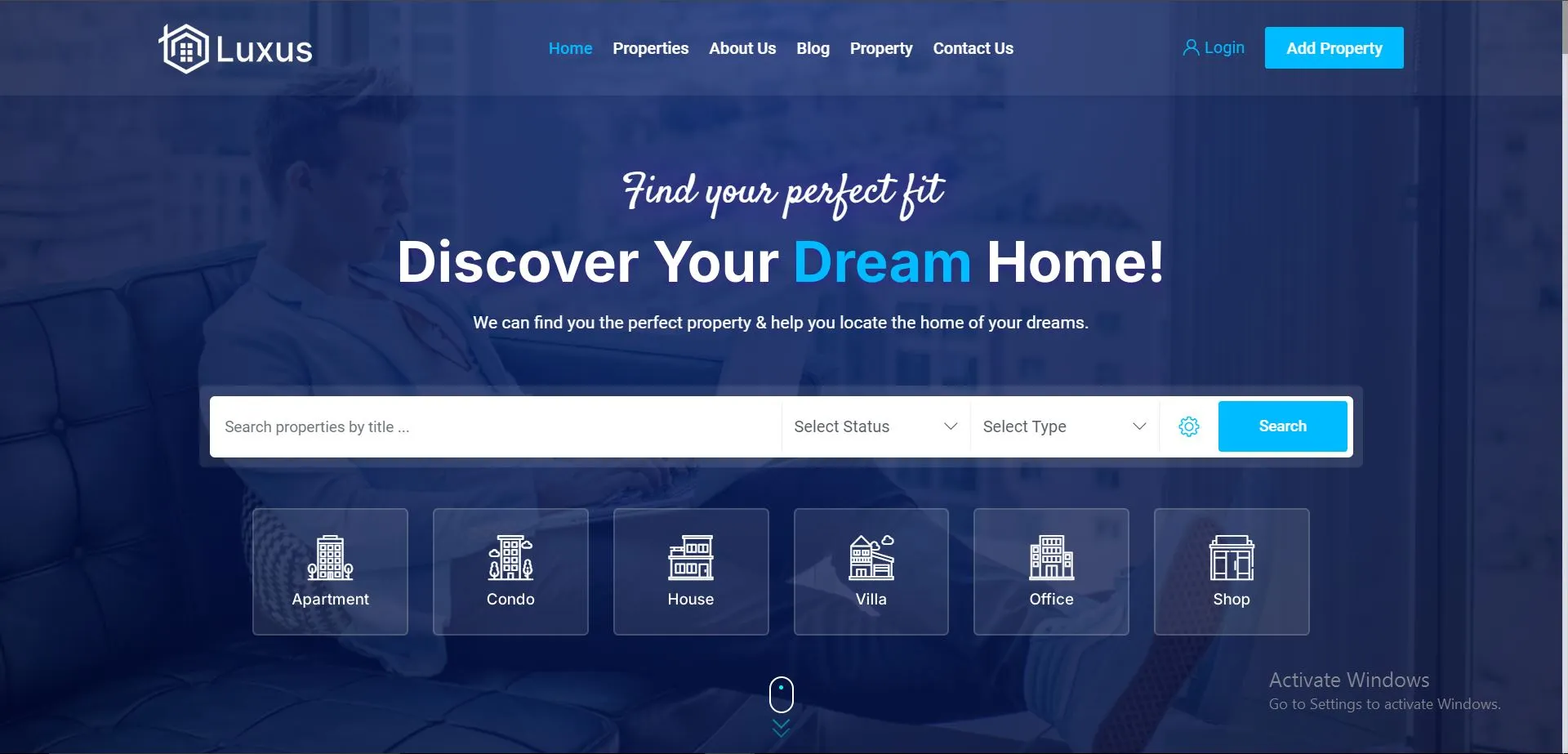 best real estate properties in bangalore website developed by Webinfonix Bangalore