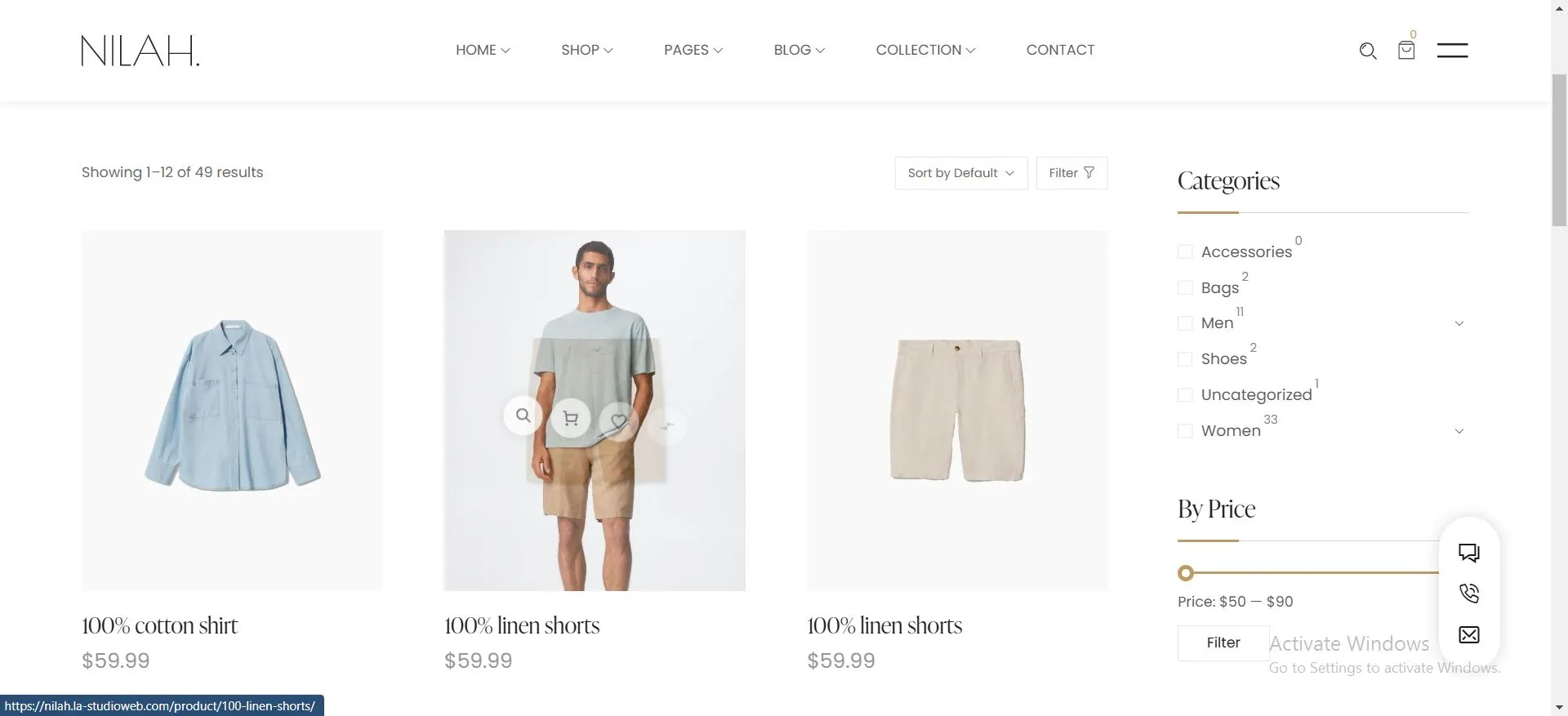 Studio 28 Clothing ecommerce website developed by Webinfoix Bangalore